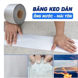 BĂNG KEO CHỐNG THẤM, CHỐNG DỘT, MIẾNG DÁN SIÊU DÍNH, CHỐNG THẤM NƯỚC CUỘN DÀI 5M CTB389 - BECHIP