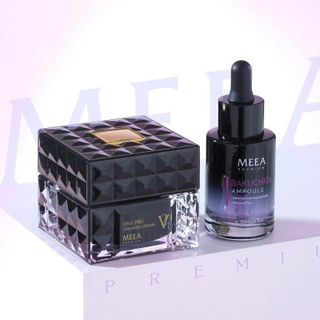 Tinh Chất Dưỡng Da Bakuchiol & Kem Face Dna Collagen Meea 30g