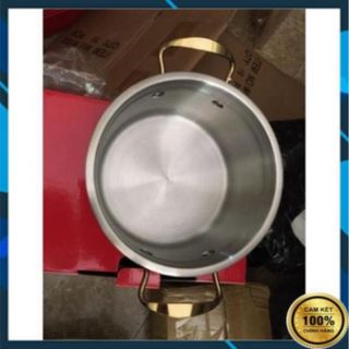 BỘ 3 NỒI CHÂU ÂU INOX CAO CẤP 3 ĐÁY MISU, CAMEL CTB35 - BECHIP