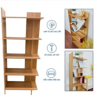 KỆ GỖ GÓC TƯỜNG 5 TẦNG CTB143 – BECHIP