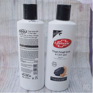 SỮA TẮM LIFEBOUY THAN HOẠT TÍNH VÀ CÁM GẠO 200G CTB269 - BECHIP