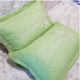 [ CẶP 2 CÁI ] VỎ GỐI TRẦN BÔNG CÓ KHÓA KÉO THÊU HOA CAO CẤP CTB24 - BECHIP