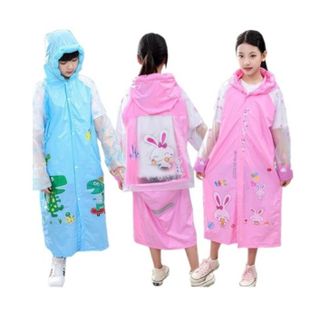 ÁO MƯA TRẺ EM, ÁO MƯA CAO CẤP HÌNH THÚ ĐÁNG YÊU CHO BÉ TỪ 4-15 TUỔI CTB385 - BECHIP