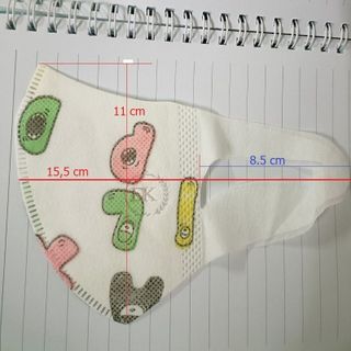 HỘP 50 KHẨU TRANG Y TẾ 3D KIDS CHO BÉ TỪ 1- 6 TUỔI CTB136 - BECHIP