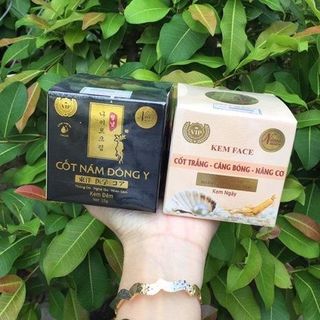 Combo Kem Face Cốt Nám Đông Y Nicos Chính Hãng- Kem Face Nicos Cốt Trắng Căng Bóng Nâng Cơ Thanh Nhi House
