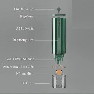 HỘP ĐỰNG DẦU GỘI, SỮA TẮM GẮN TƯỜNG ĐA NĂNG 450ML CTB133 - BECHIP