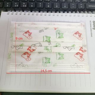 HỘP 50 CÁI KHẨU TRANG Y TẾ TRẺ EM 3 LỚP CAO CẤP KHÁNG KHUẨN DUY KHÁNH CTB138 - BECHIP