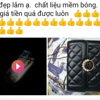 TÚI XÁCH NỮ ĐEO CHÉO DÂY XÍCH PHỐI NGỌC CAO CẤP CTB21 - BECHIP