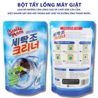 TẨY LỒNG MÁY GIẶT DẠNG VIÊN ( HỘP 12 VIÊN ), DẠNG BỘT ( TÚI 450G) CTB381 - BECHIP