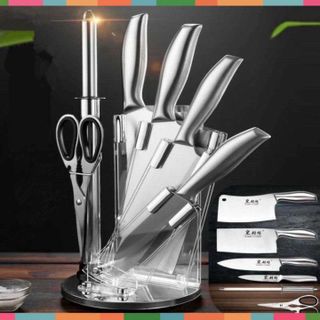 BỘ DAO INOX 6 MÓN SEKI NHẬT CAO CẤP CTB493 - BECHIP