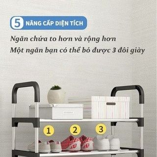 KỆ ĐỂ GIÀY DÉP 5 TẦNG ĐA NĂNG, TIỆN DỤNG CTB132 - BECHIP