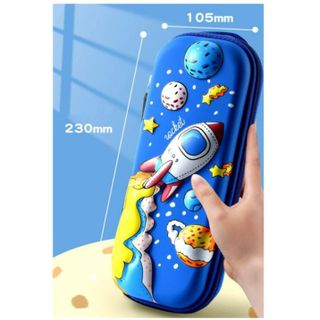 HỘP ĐỰNG BÚT CHO BÉ, HỘP BÚT 3D IN NỔI CHO BÉ ĐI TRAI, BÉ GÁI CTB261- BECHIP