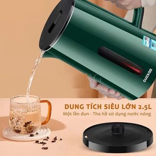 ẤM SIÊU TỐC 2 LỚP CUCKOO 2.5L LOẠI 1 CTB262 - BECHIP