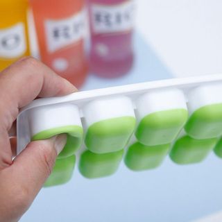 COMBO 2 KHAY LÀM ĐÁ SILICONE, CHỐNG DÍNH 14 Ô CÓ NẮP ĐẬY CTB127 - BECHIP