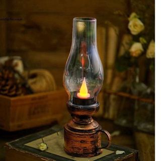 CẶP ĐÈN ĐÈN THỜ VĨNH CỬU CỔ ĐIỂN DÙNG PIN TRANG TRÍ NHÀ CỬA CTB484 - BECHIP