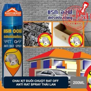 CHAI XỊT ĐUỔI CHUỘT THÁI LAN RAT OFF CTB124 – BECHIP