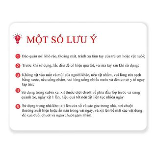 CHAI XỊT ĐUỔI CHUỘT THÁI LAN RAT OFF CTB124 – BECHIP