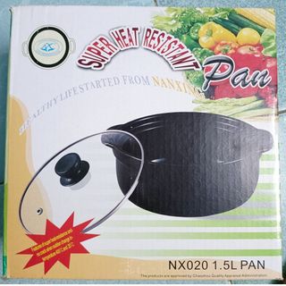 NỒI ĐẤT SỨ TRÁNG MEN NẮP KÍNH CAO CẤP 1L, 1.5 L CTB485 - BECHIP