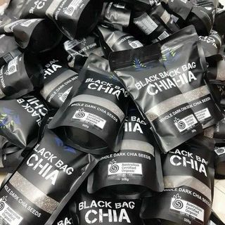 HẠT CHIA ĐEN NHẬP KHẨU ÚC BLACK BAG CHIA 500G CTB251- BECHIP