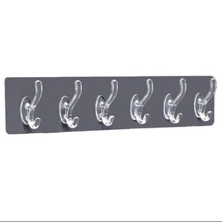 THANH 6 MÓC DÁN TƯỜNG TRONG SUỐT SIÊU DÍNH CTB482 - BECHIP