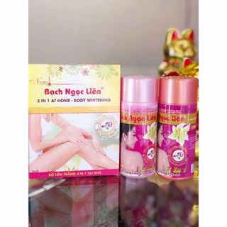 Set Tắm trắng Bạch Ngọc Liên 2in1 tại nhà