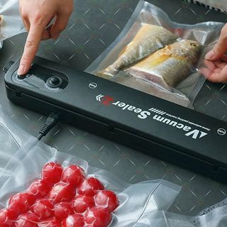 MÁY HÚT CHÂN KHÔNG THỰC PHẨM CAO CẤP VACUUM SEALER -TẶNG 10 TÚI CTB364 - BECHIP