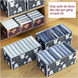 HỘP VẢI ĐỰNG QUẦN ÁO CHIA NGĂN TIỆN LỢI CTB115 – BECHIP
