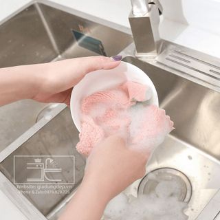 SET 10 KHĂN LAU BẾP ĐA NĂNG 2 MẶT SIÊU THẤM NƯỚC CTB03 - BECHIP