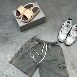 Quần short jean túi hộp mẫu lai quần mới