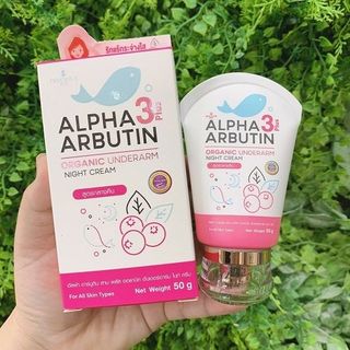 Kem Dưỡng Thâm Nách Alpha Arbutin 3 Plus Organic Underarm Night Cream 50g - Chính Hãng giá sỉ