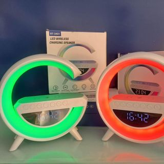 Loa Bluetooth LED Kèm Sạc Không Dây BT-3401