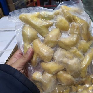 Gừng cạo vỏ cấp đông