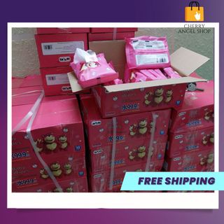 THÙNG 10 GÓI GIẤY ƯỚT GẤU DÂU/ CÓ SỈ