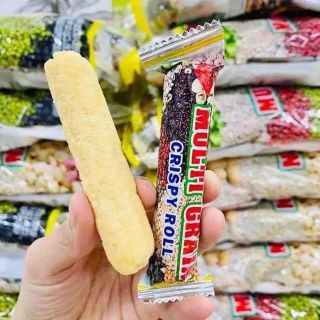Bánh Ngũ Cốc Cuộn Phô Mai Imperial Taste Multi Grain Crispy Roll. Đóng gói 1,25Kg (khoảng 125 bánh).