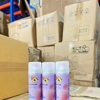 Xịt khử múi hôi giày nano bạc lưu hương đào ô long Tmark (Kiện 48 chai)
