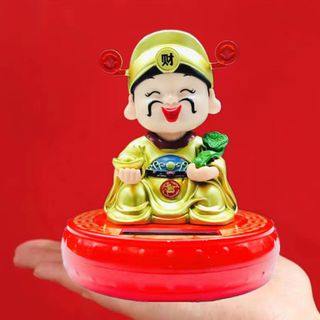 Thần Tài Gật Đầu Cầm Gậy Như Ý -clip