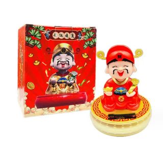 Thần Tài Gật Đầu Cầm Gậy Như Ý -clip