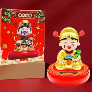 Thần Tài Gật Đầu Cầm Gậy Như Ý -clip