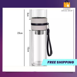 Bình Pha Trà Thủy Tinh 2 Lớp Sang Trọng và Tiện Lợi cho Dân Văn Phòng/ Giá sỉ