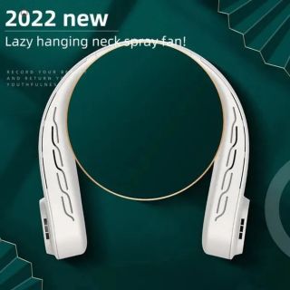 Quạt gió đeo cổ, sạc PIN giảm bớt cái nóng tức thì