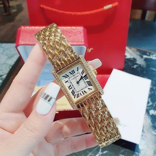 ĐỒNG HỒ CẶP THỜI TRANG CA.TIER CHỮ NHẬT VH