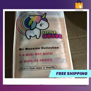 [FREESHIP] Khăn Giấy Ướt Mini Hoạt Hình Cao Cấp Bỏ Túi Tiện Lợi