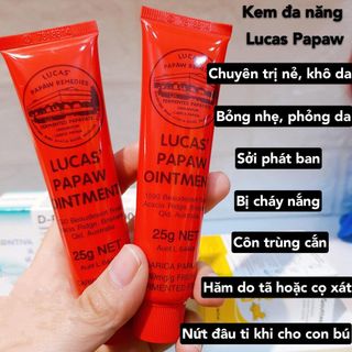 Kem Đa Năng Luccas Pawpaw Oinment Của Úc- Lọ 25g