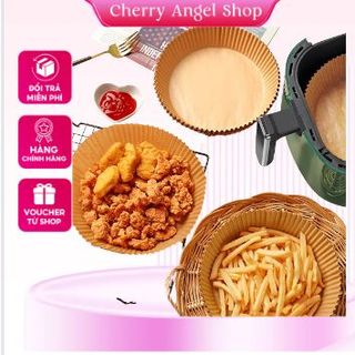 Set 50 Miếng Giấy Nến Lót Nồi Chiên Không Dầu - Giảm Thiểu Tối Đa Dầu Mỡ Bám Vào Nồi Chiên H197-B/ Có Sỉ