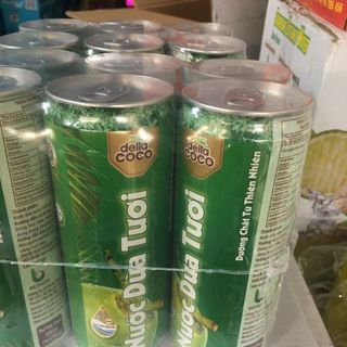 Nước dừa tươi nguyên chất đóng lon