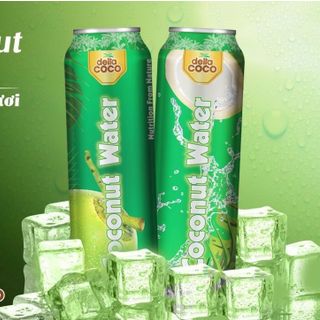 Nước dừa tươi nguyên chất đóng lon