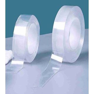 Băng dính 2 mặt siêu dính băng keo Nano trong suốt 3cm*3m dán tường dính mọi bề mặt tiện lợi/ Có sỉ