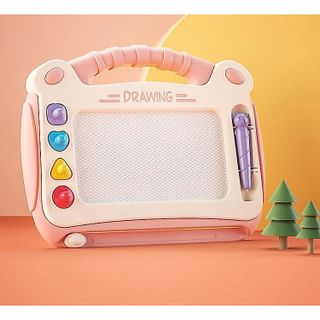 BẢNG VẼ TỰ XÓA CHO BÉ THÔNG MINH CÓ CHÂN BÀN, BẢNG TỪ TÍNH TẬP VIẾT, TẬP VẼ CHO BÉ CTB596 - BECHIP