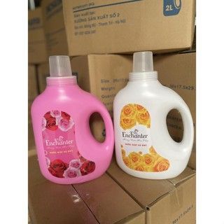 Nước Giặt Xả Encharter 2L Hương Nước Hoa Siêu Đậm Đặc - Lưu Hương Lâu/ Có sỉ