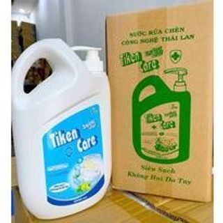 Nước Rửa Chén Tiken Care Siêu Sạch Hương Chanh 2000 ML thơm dịu sạch bóng vết dầu mỡ/Có sỉ
